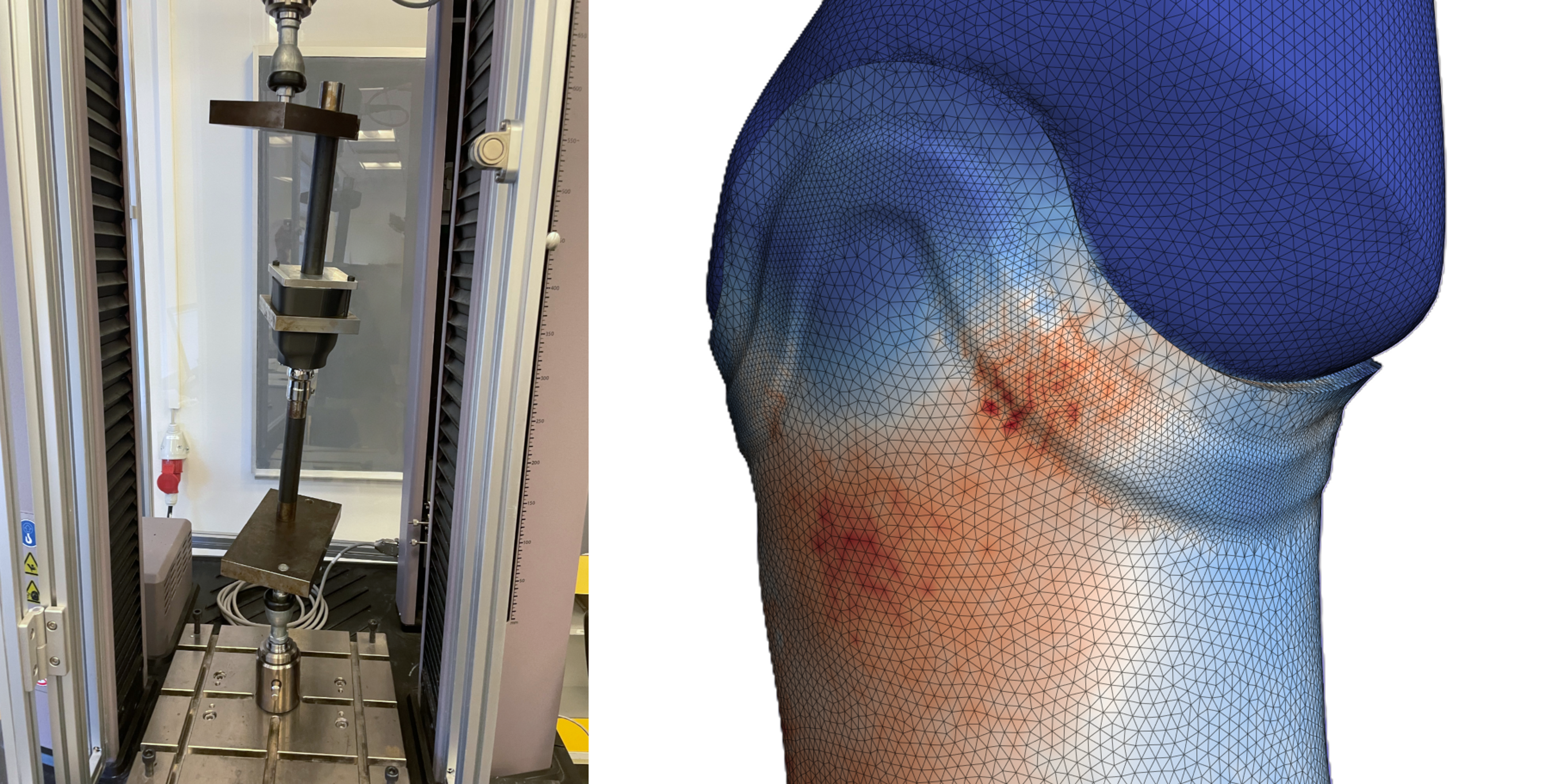 Socket test simulation